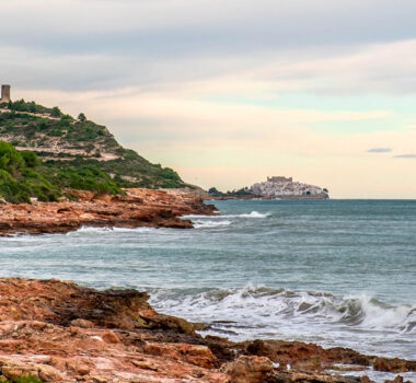calanques et criques à peniscola